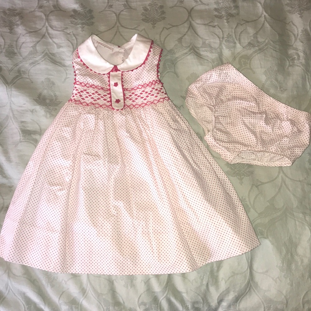 First Impressions Girls Cotton Dress, 18 months